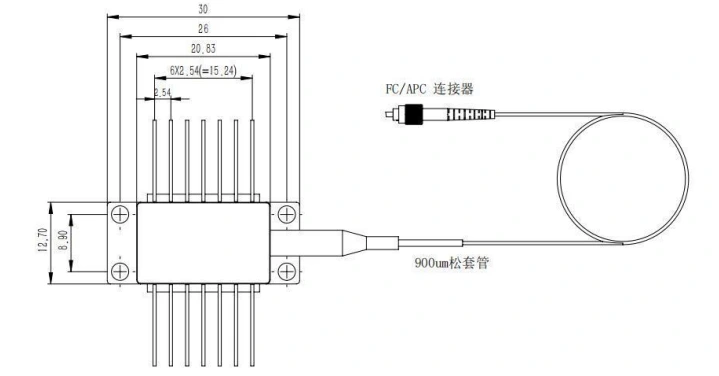 1310nm DFB 100KHz BTF Narrow Linewidth Laser