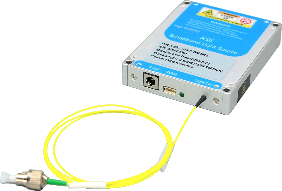 C-band Low Flatness ASE Broadband Light Source